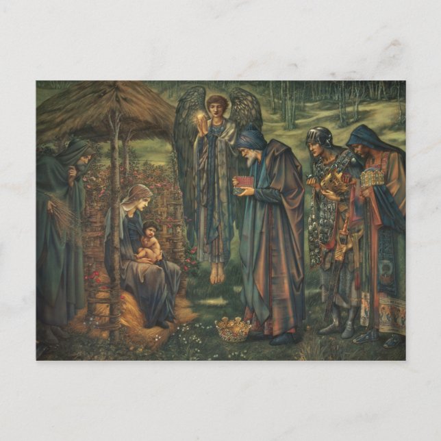 Edward Burne-Jones - The Star of Bethlehem Postcard (Front)