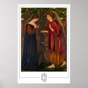 Edward Burne-Jones Zedign Art Poster #1