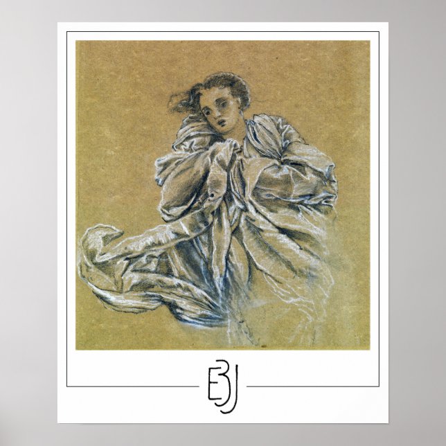 Edward Burne-Jones Zedign Art Poster #49 (Front)