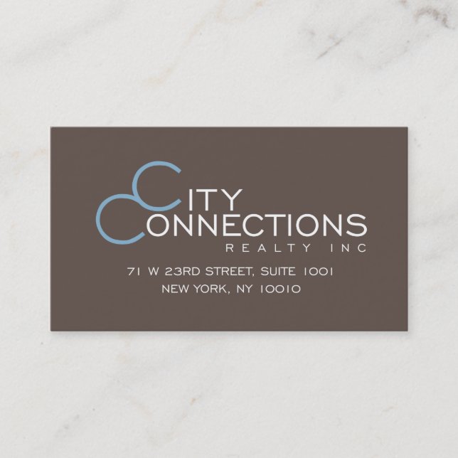 edward ccrny brown business card (Front)