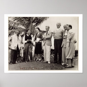 Edward, Duke of Windsor (1894-1972) and Wallis, Du Poster