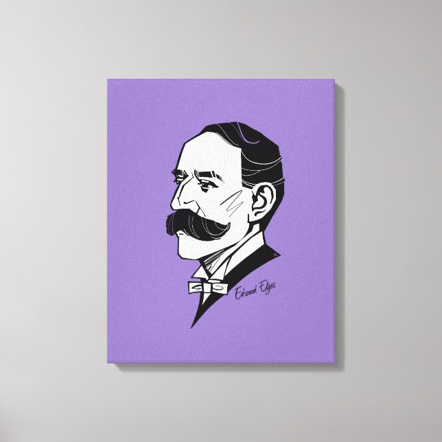 Edward Elgar Canvas Print (Front)