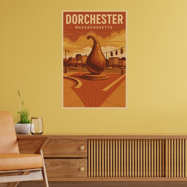 Edward Everett Square Travel Poster (Living Room 2)