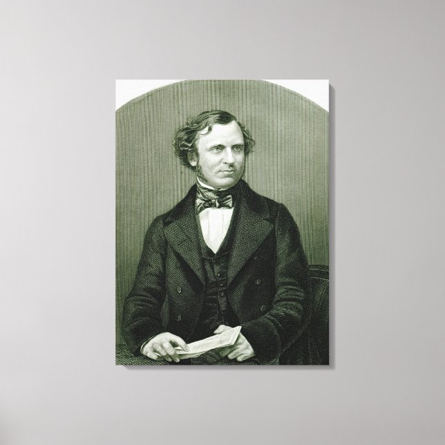 Edward Henry Smith Stanley, Lord Stanley Canvas Print (Front)