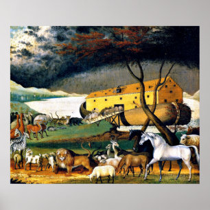 Edward Hicks - Noah's Ark  Poster
