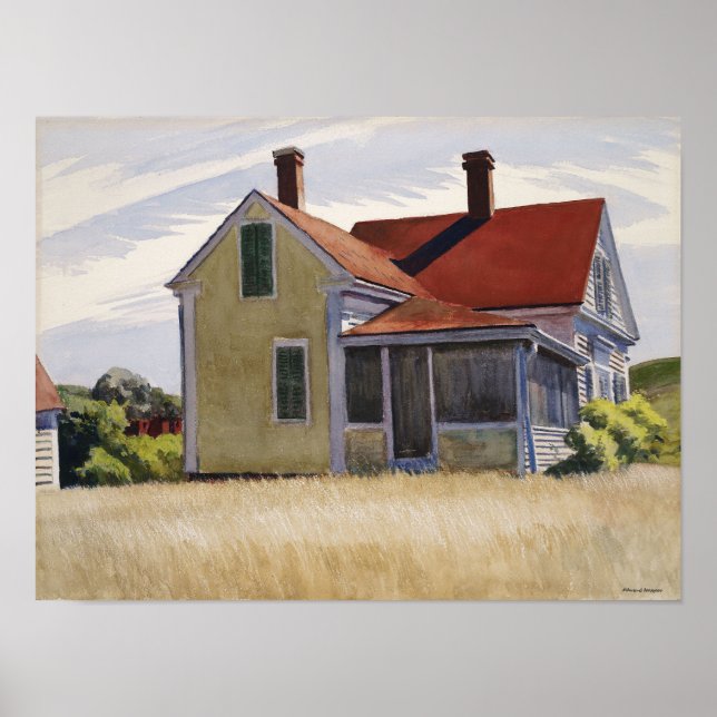 edward hopper art  poster (Front)