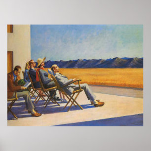 edward hopper art  poster