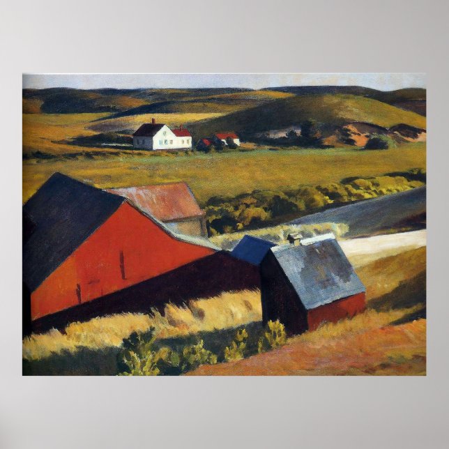 edward hopper art  poster (Front)