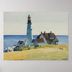 edward hopper art  poster