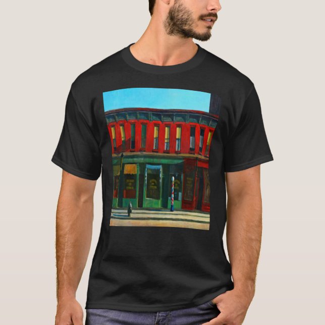 Edward Hopper Early Sunday Morning 1930 Classic T- T-Shirt (Front)
