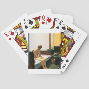 Edward Hopper Hotel Room Playing Cards