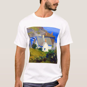 Edward Hopper Monhegan Houses T-Shirt