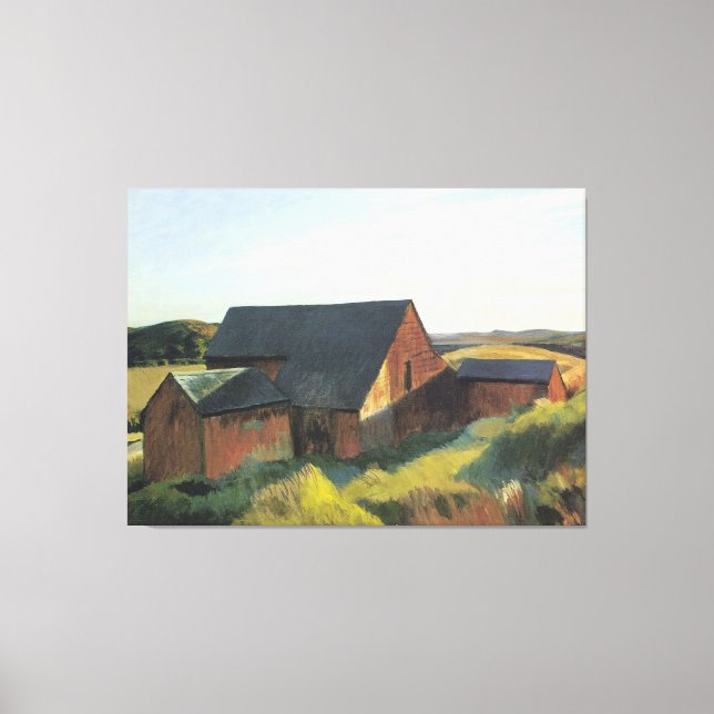 edward hopper paintings art  canvas print (Front)