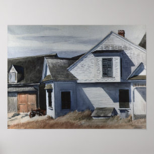 edward hopper paintings art  poster