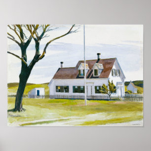 edward hopper paintings art  poster