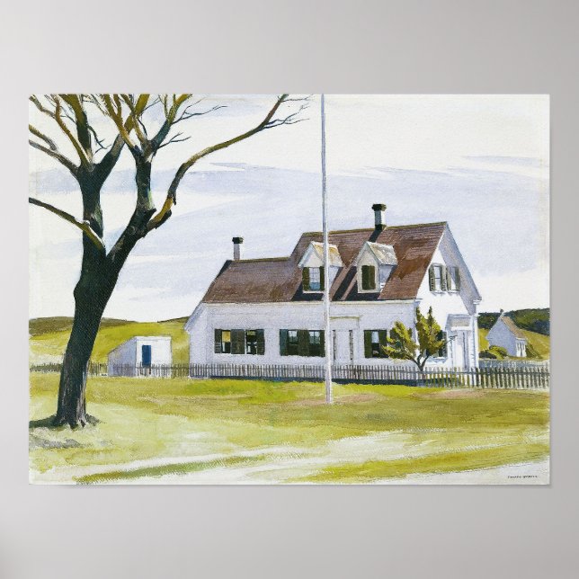 edward hopper paintings art  poster (Front)
