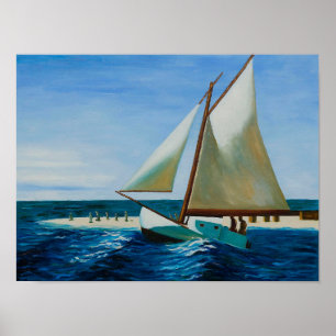edward hopper paintings art  poster