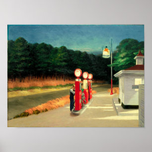 edward hopper paintings art  poster