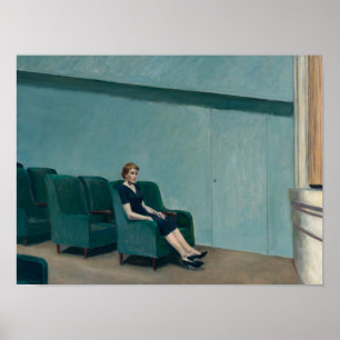 edward hopper paintings art  poster