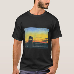 Edward Hopper - Railroad Sunset T-Shirt