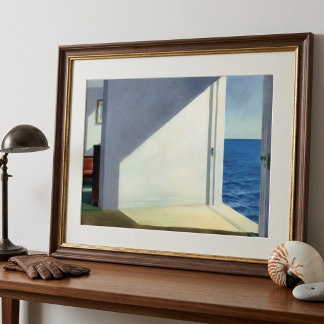 Edward Hopper vintage artistic poster