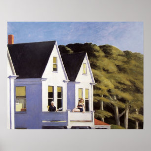 Edward Hopper Wall Art Design Decoration Poster 