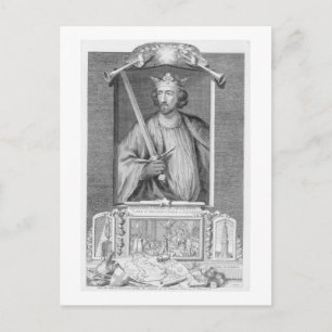 Edward I (1239-1307) King of England from 1272, af Postcard