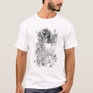 Edward I declaring his son Prince of Wales T-Shirt