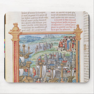 Edward IV of England landing in Calais Mouse Mat