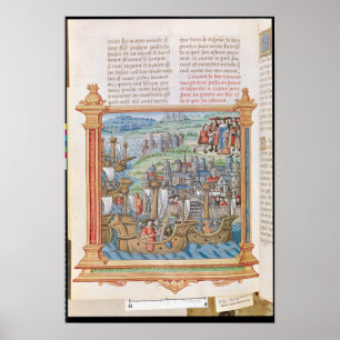 Edward IV of England landing in Calais Poster