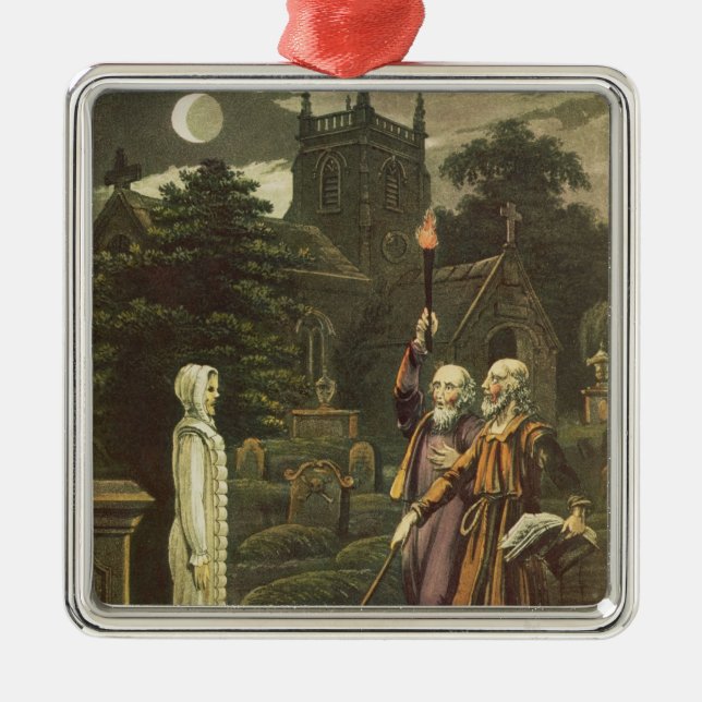 Edward Kelly Metal Tree Decoration (Front)