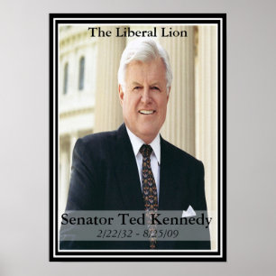Edward Kennedy Commemorative Poster