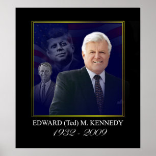 Edward Kennedy with Jack and Bobby Poster