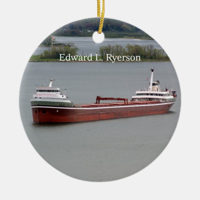 Edward L. Ryerson ornament (Front)