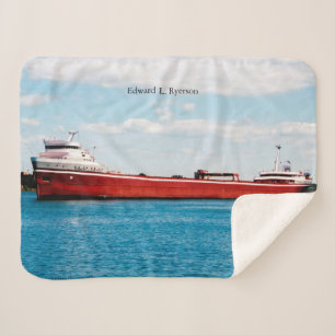Edward L. Ryerson sherpa blanket