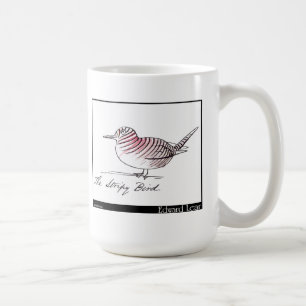 Edward Lear's Stripy Bird Coffee Mug