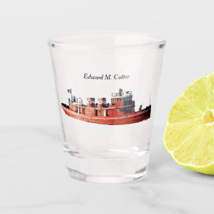 Edward M. Cotter shot glass