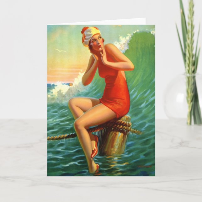 Edward Mason Eggleston - Sitting Pretty Card (Front)