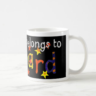 'Edward' mug (black)