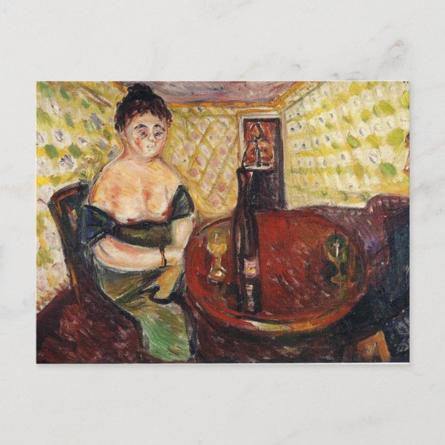 Edward Munch Art Painting Postcard (Front)