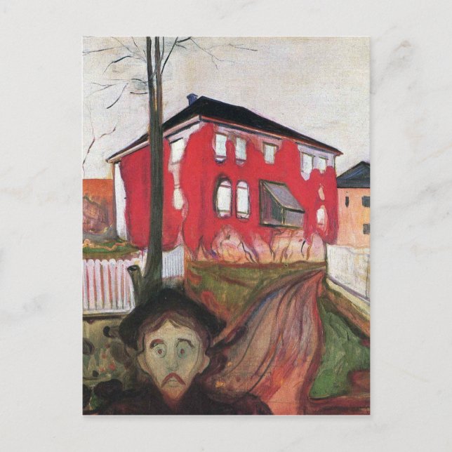 Edward Munch Art Painting Postcard (Front)