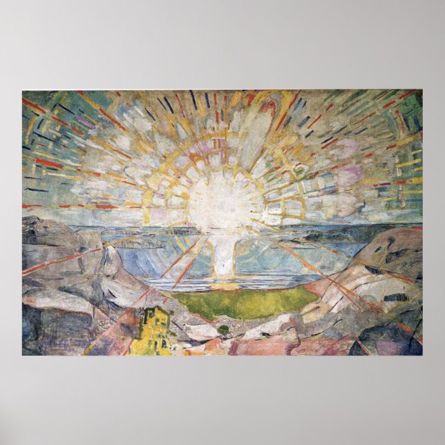 Edward Munch Art Painting Poster (Front)