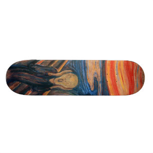 Edward Munch The Scream Skateboard