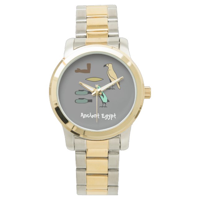 Edward Name in Hieroglyphs symbols of ancient Egyp Watch (Front)