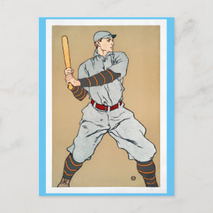 Edward Penfield Baseball Postcard