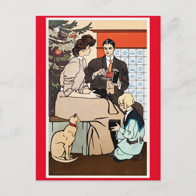 Edward Penfield Postcard (Front)