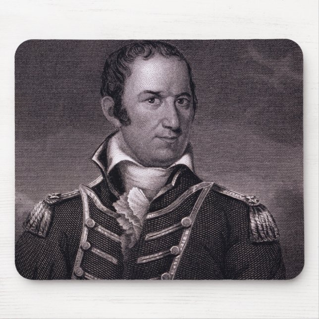 Edward Preble (1761-1807), engraved by Henry Bryan Mouse Mat (Front)