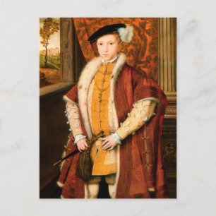 Edward, Prince of Wales (Edward VI of England) Postcard