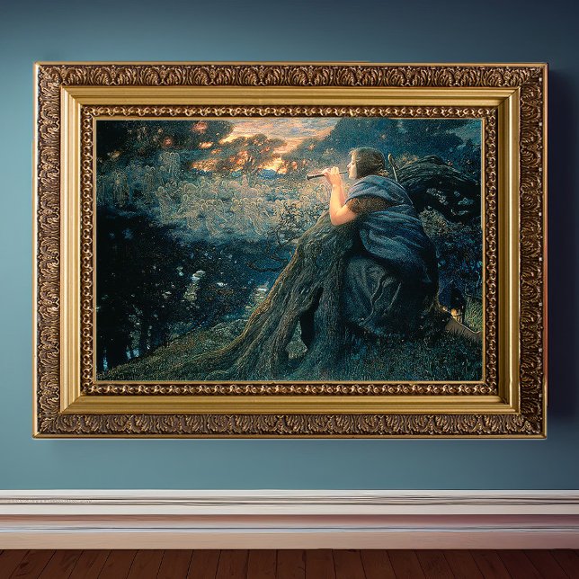 Edward Robert Hughes Fantazie za soumraku Poster (Creator Uploaded)