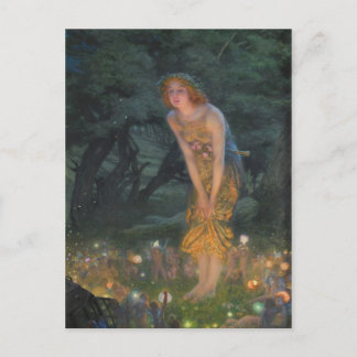 Edward Robert Hughes Midsummer Eve CC1101 Postcard